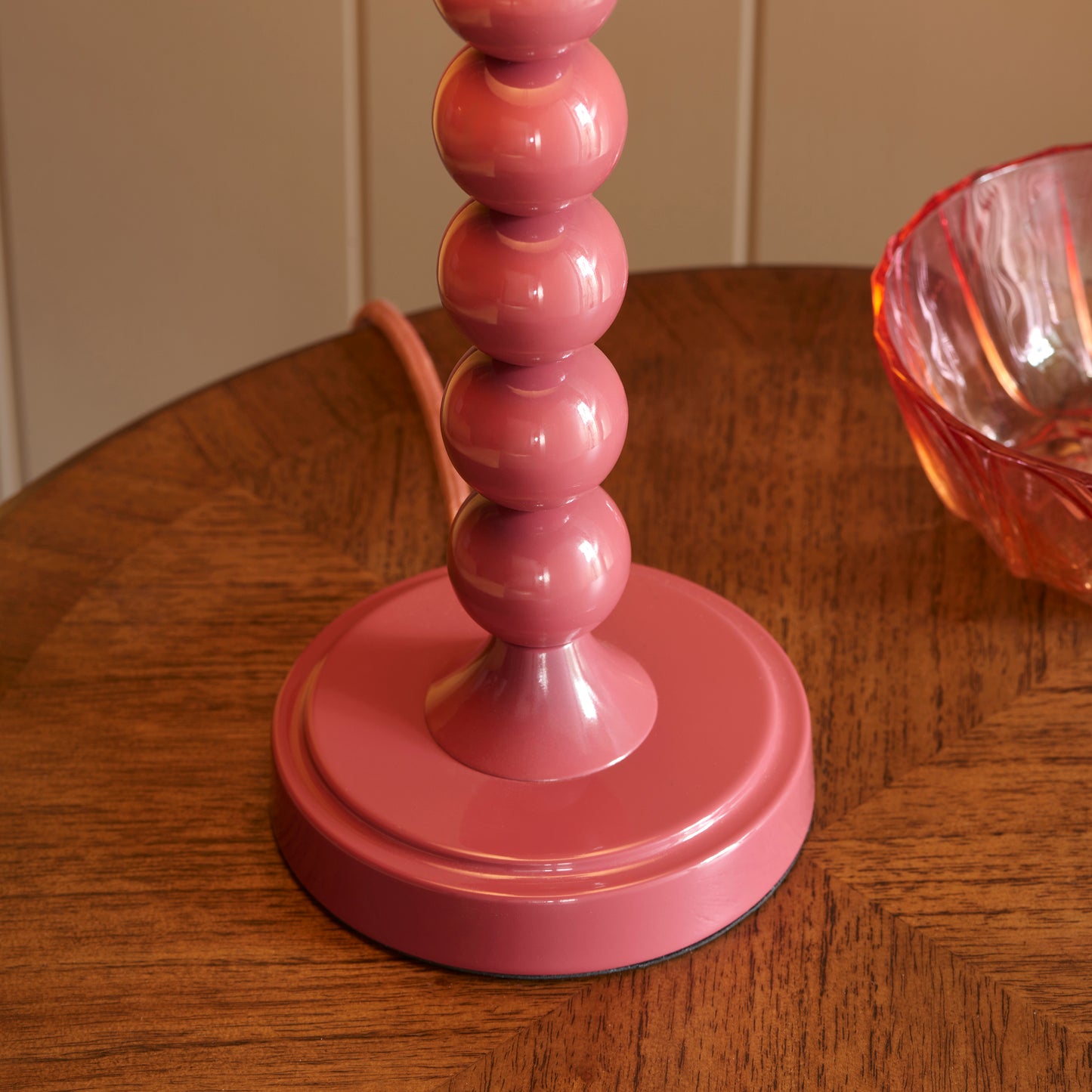 Bobble Table Lamp - Putty Pink
