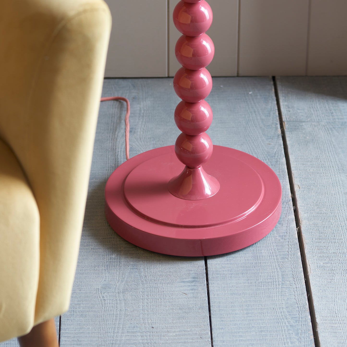 Bobble Floor Lamp - Putty Pink
