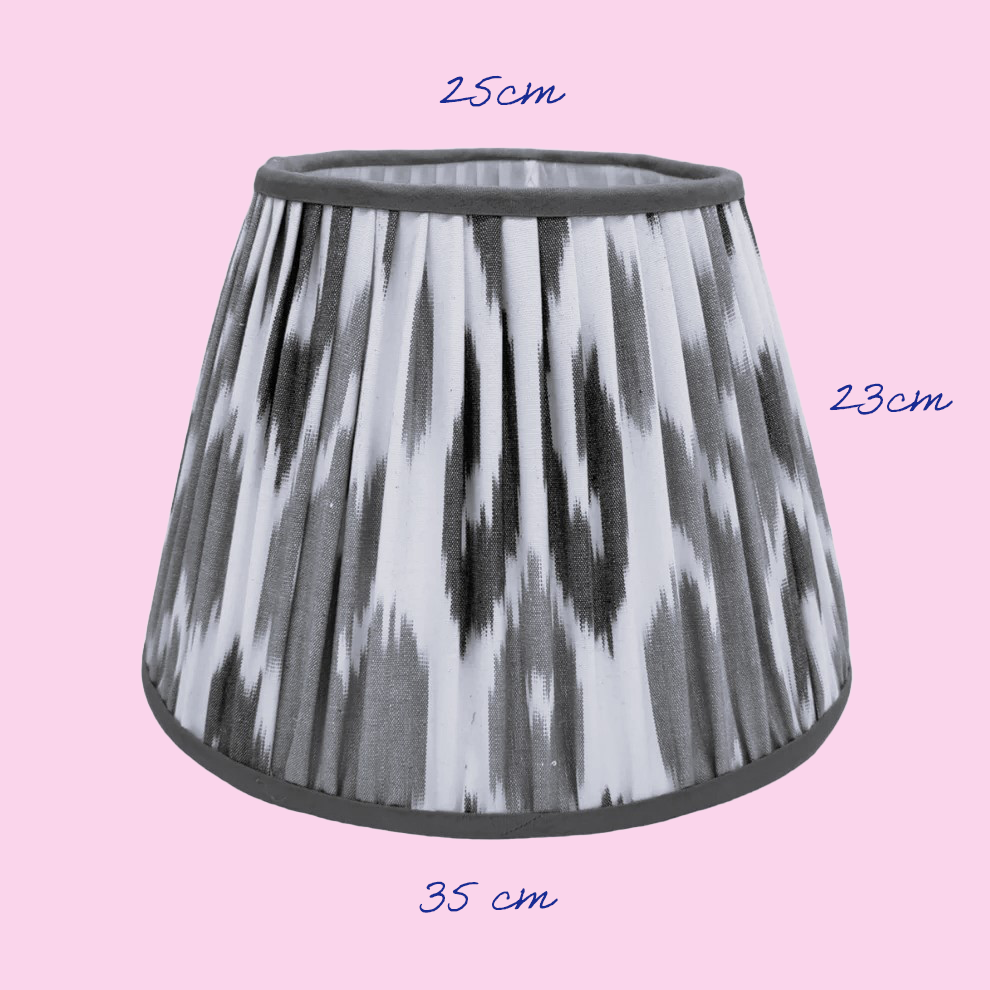 35cm Customer Own Fabric Gathered Lampshade