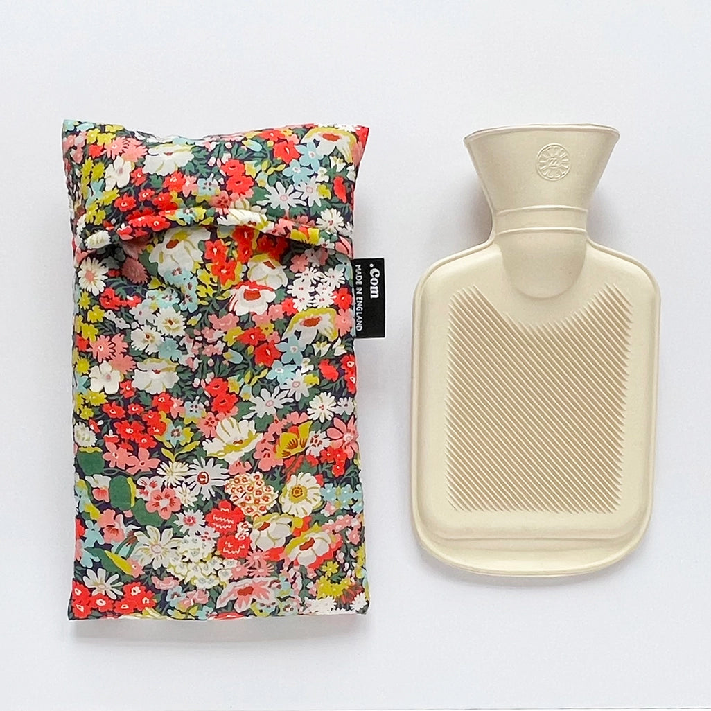 Liberty Cute Hot Water Bottle - Thorpe Tana Mustard