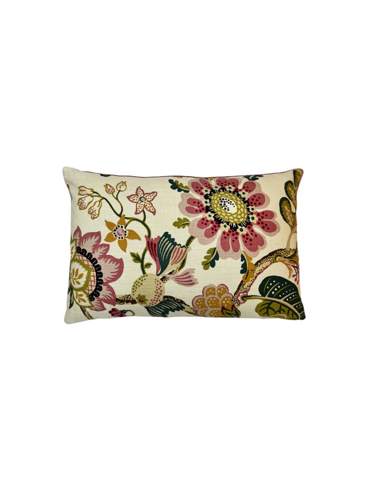 Floral Orchid Cushion