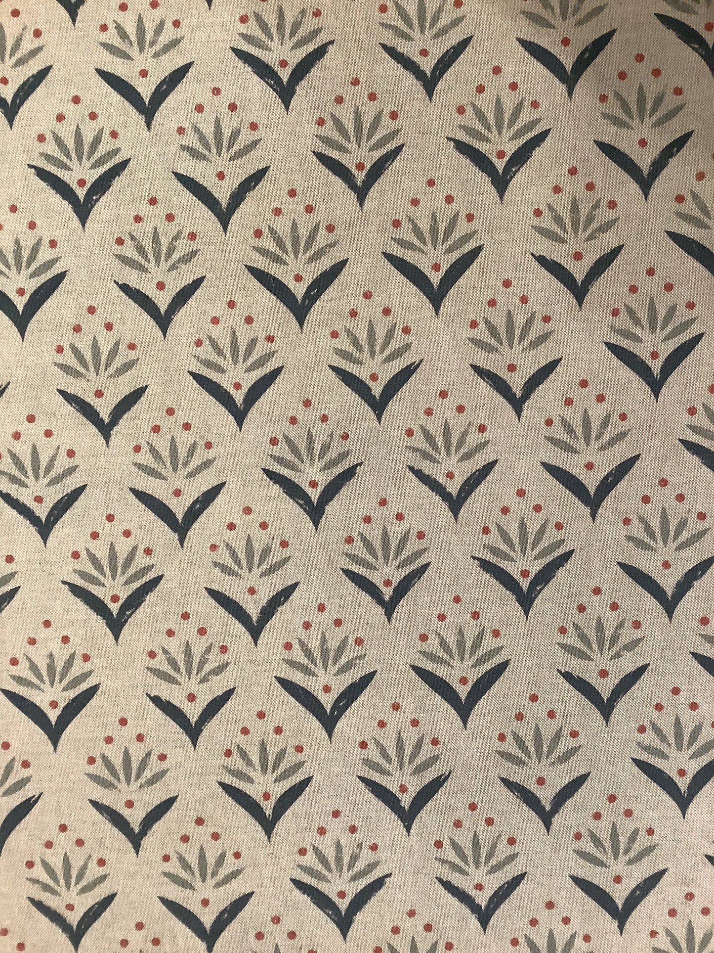 Berry Block Print