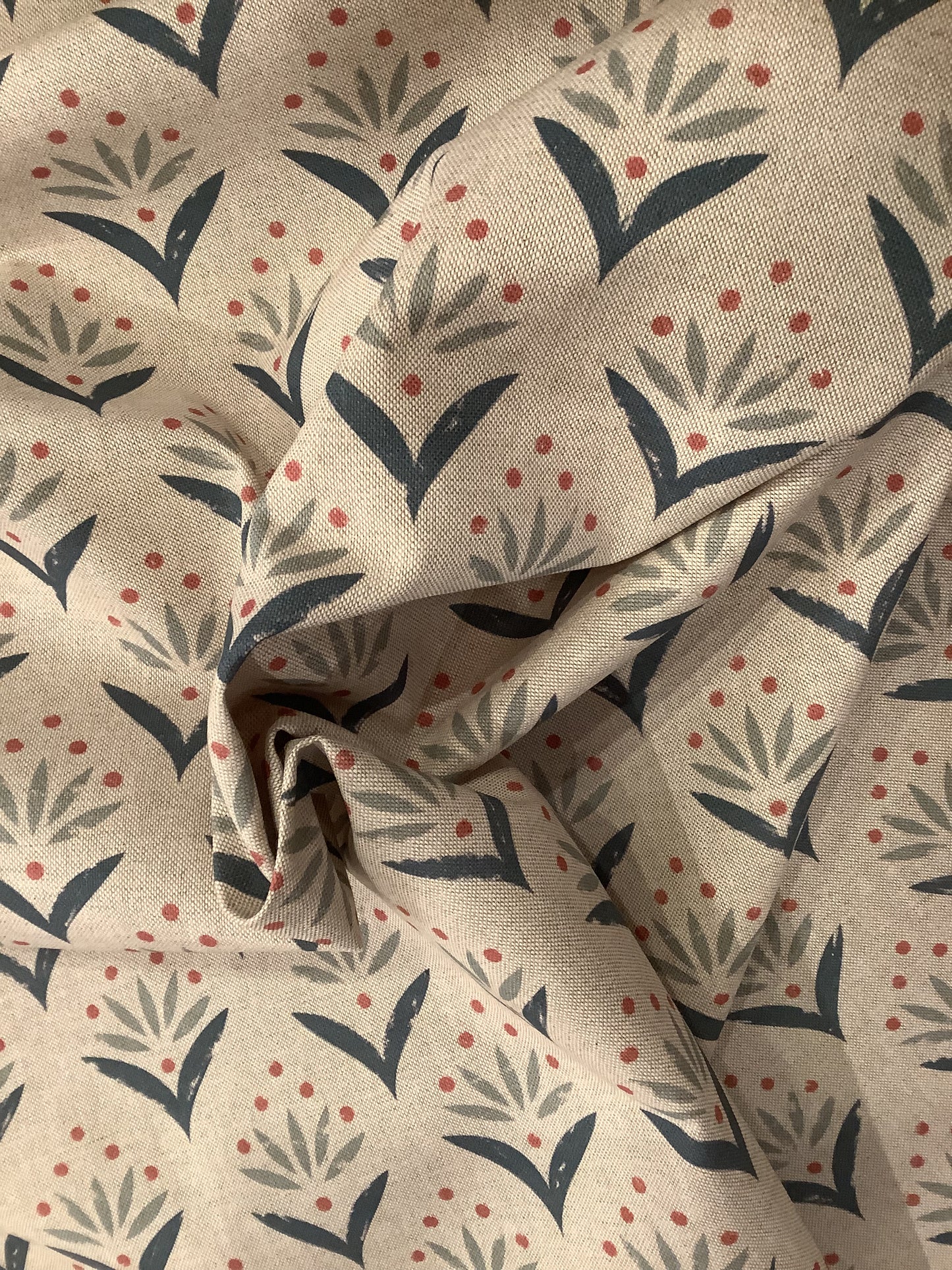 Berry Block Print