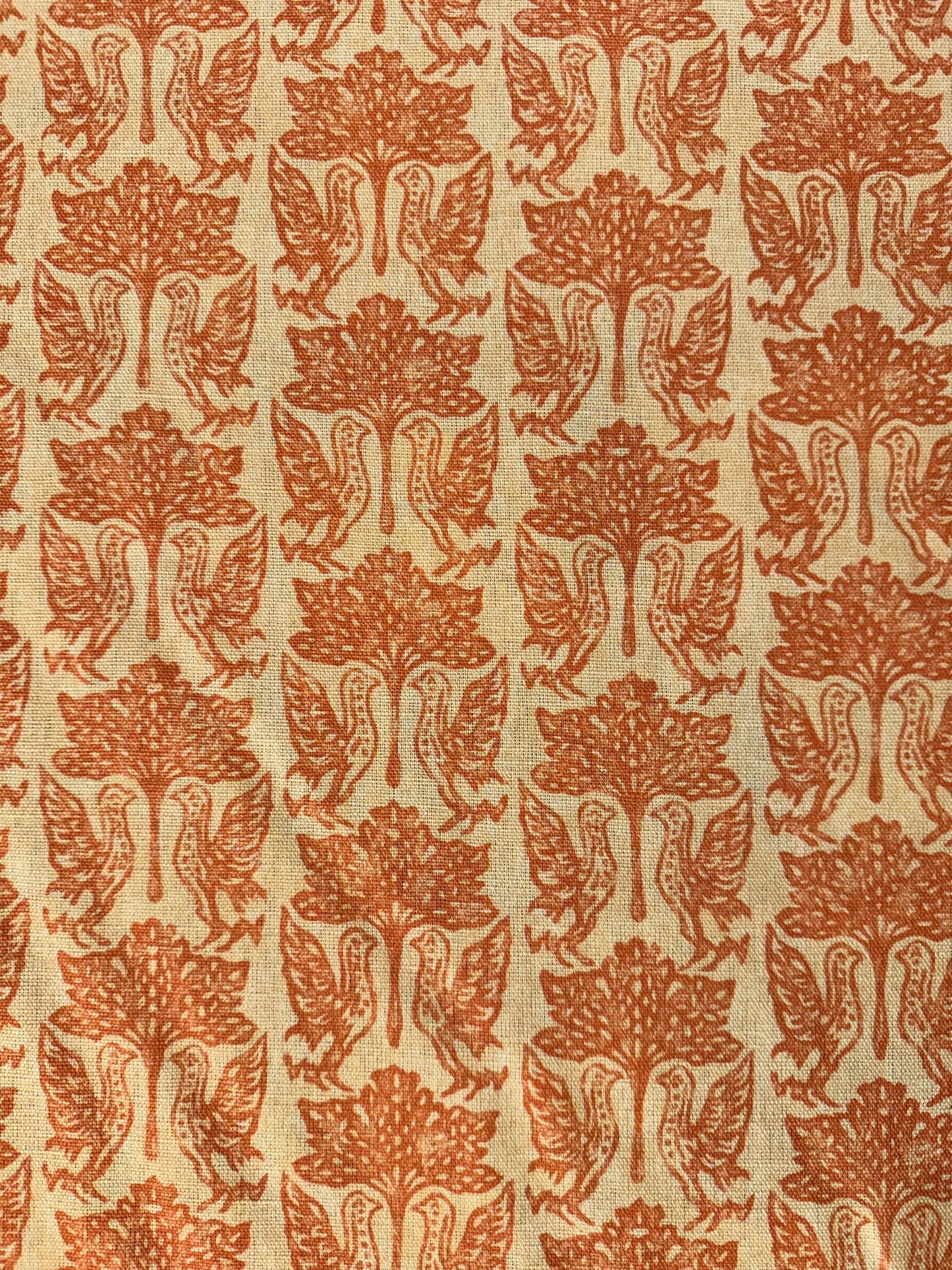 Bird Block Print