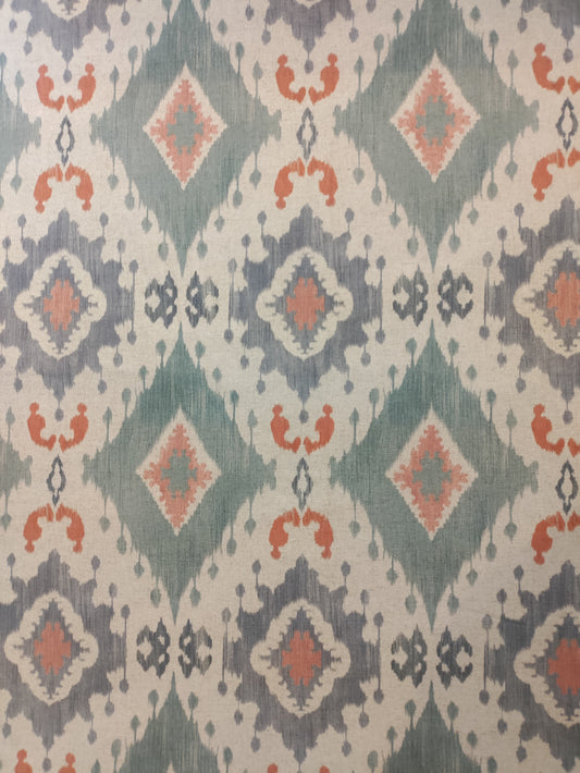 Rumba Teal Ikat