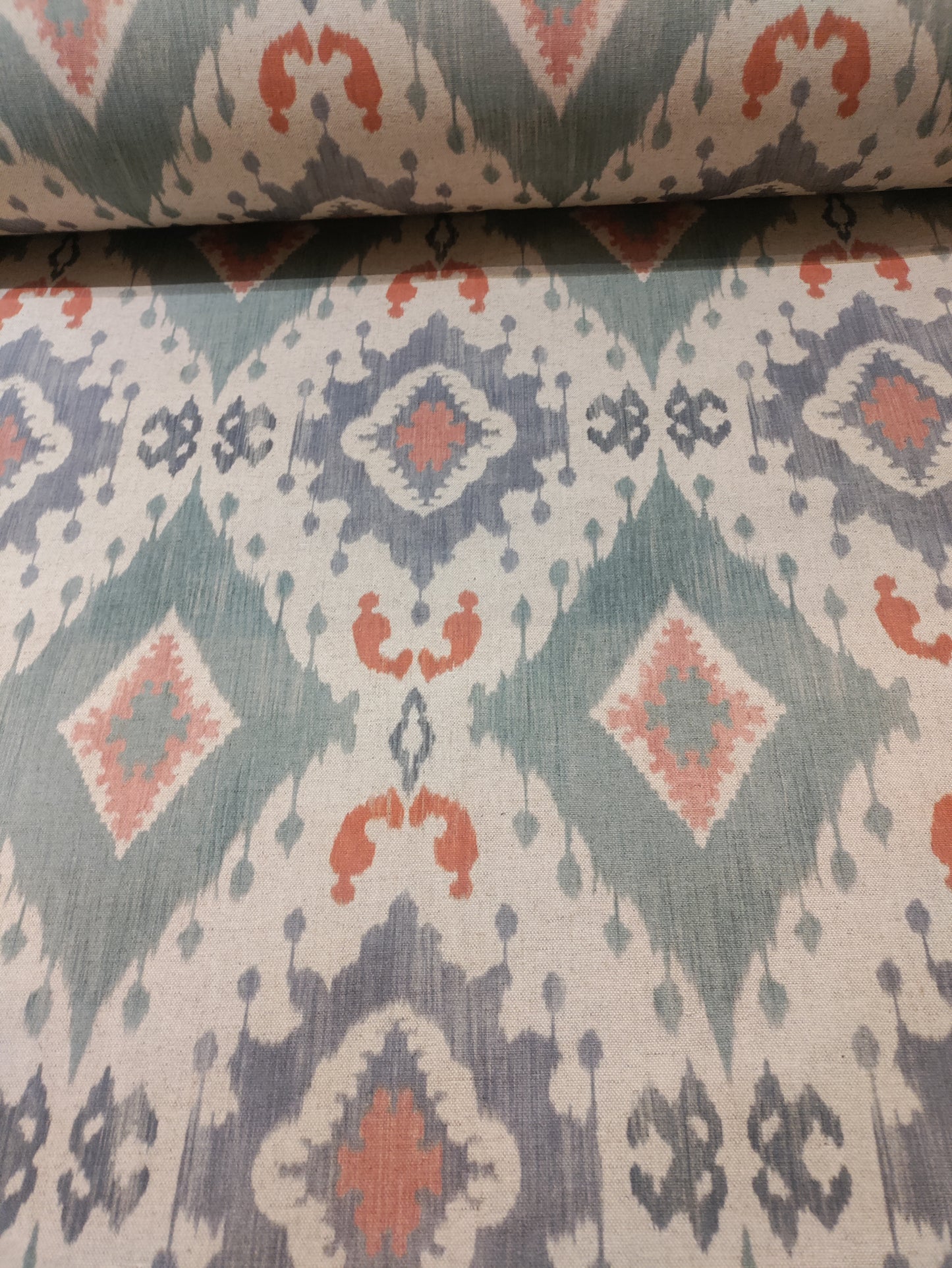 Rumba Teal Ikat