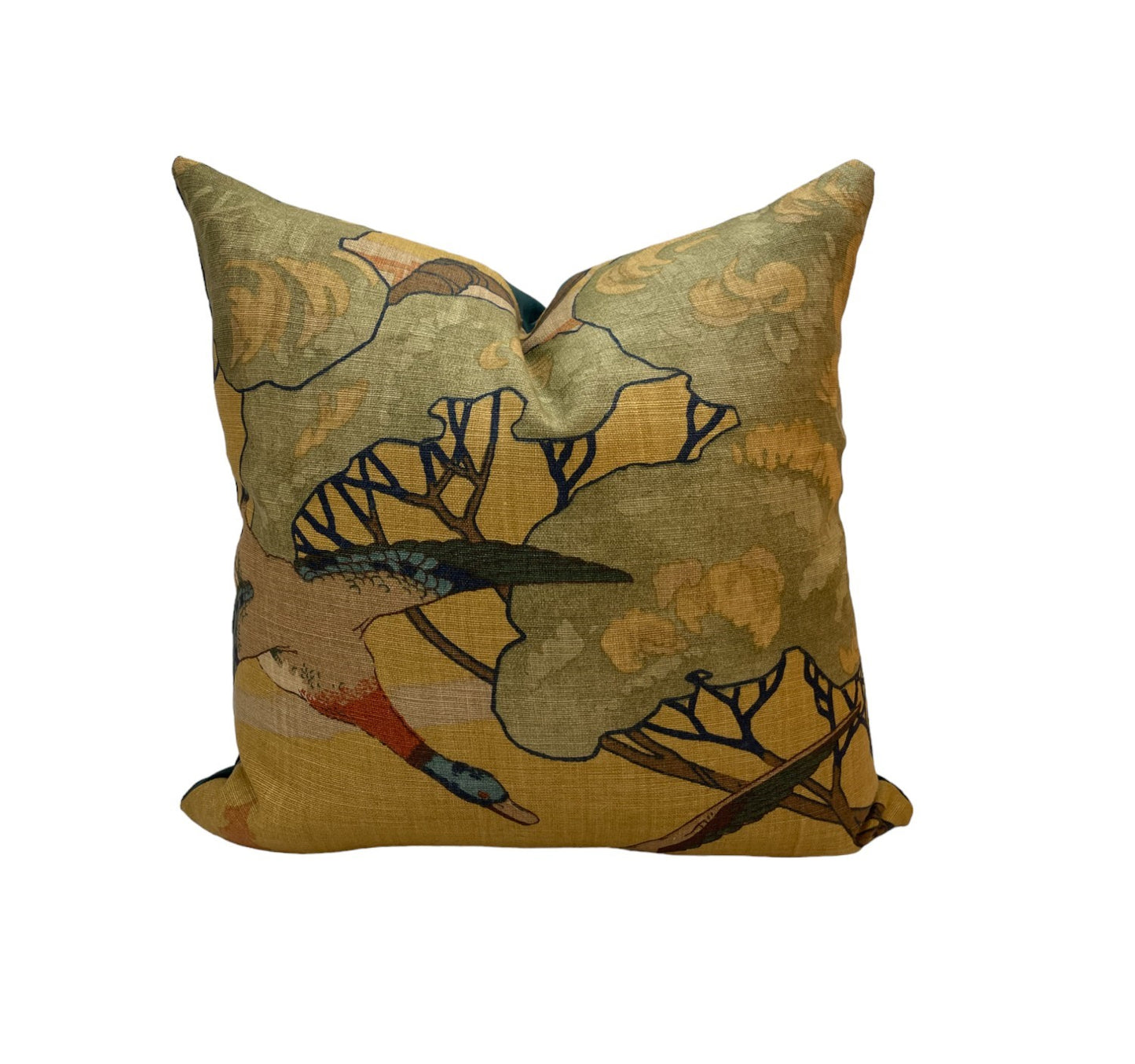 Mulberry Flying Ducks Cushion