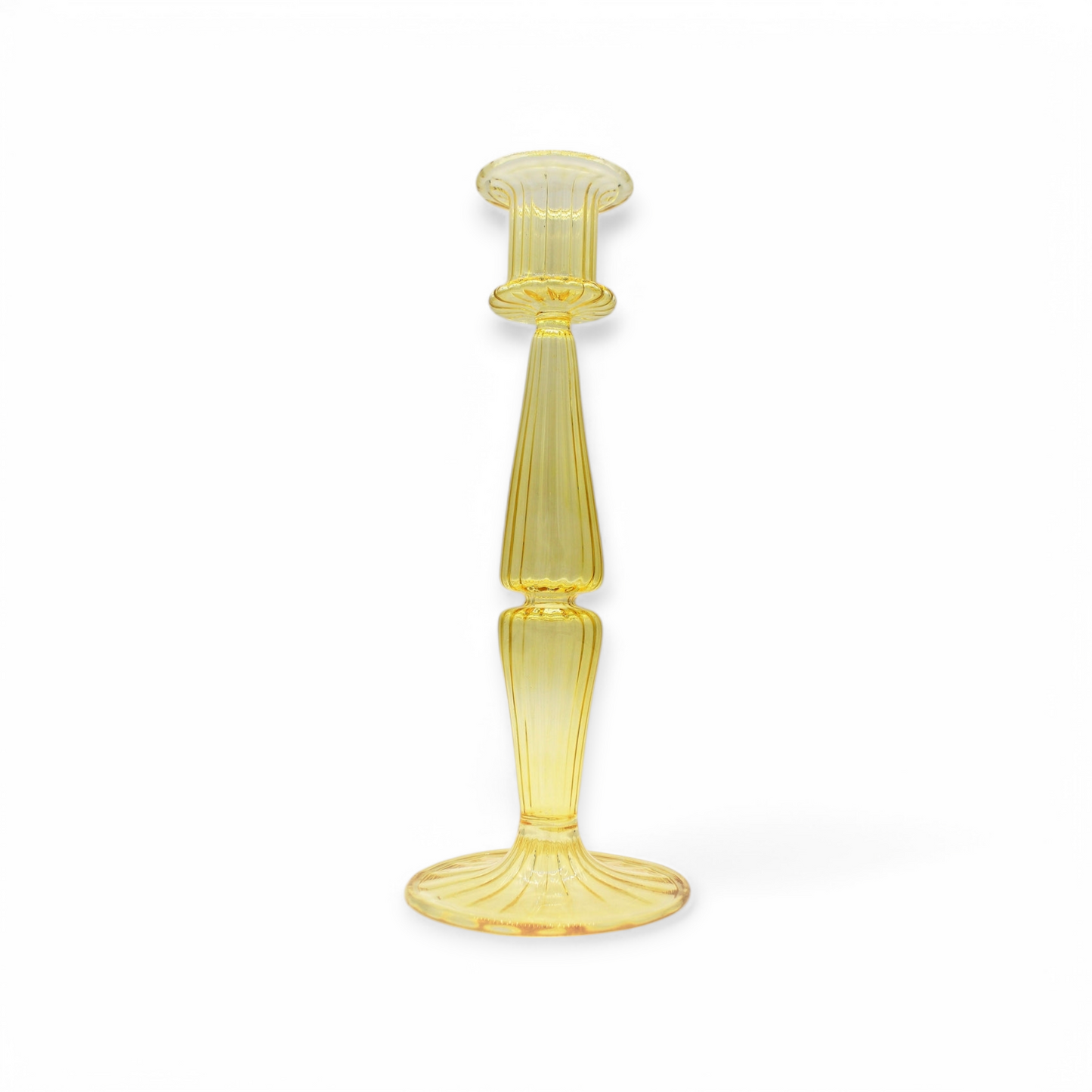 Classic Glass Candle Holder - Upstairs Downstairs Interiors