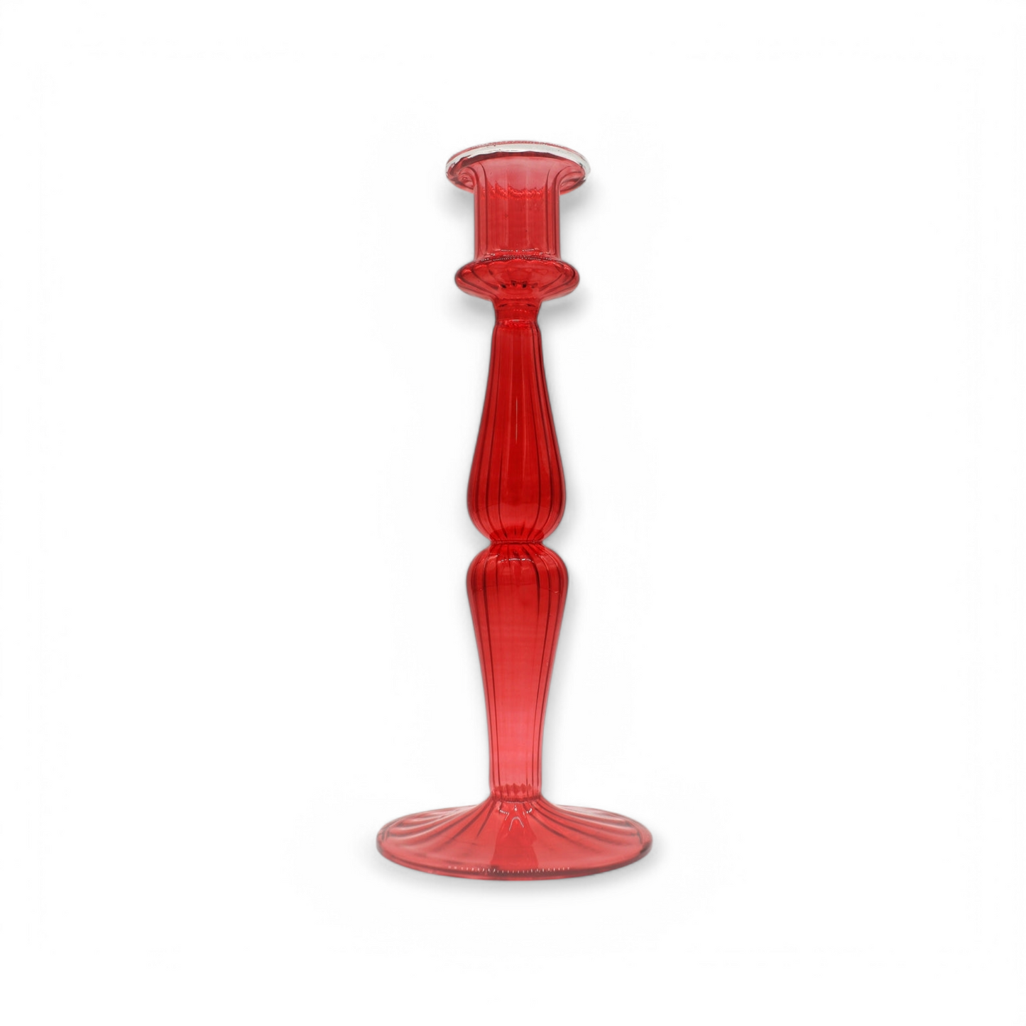 Classic Glass Candle Holder - Upstairs Downstairs Interiors