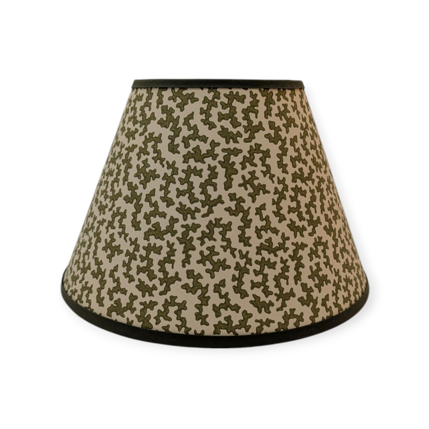 Sibyl Colefax Khaki Seaweed Empire Lampshade