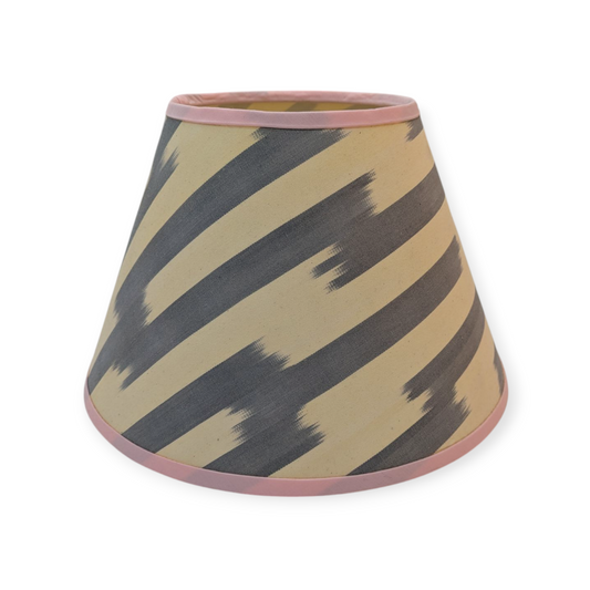 Daisy Silk Ikat Lampshade
