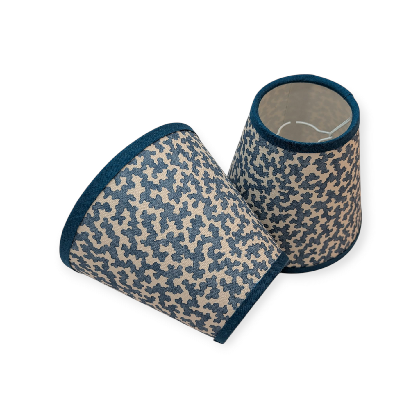 Romo Junie Boathouse Blue Candle Clip Lampshade