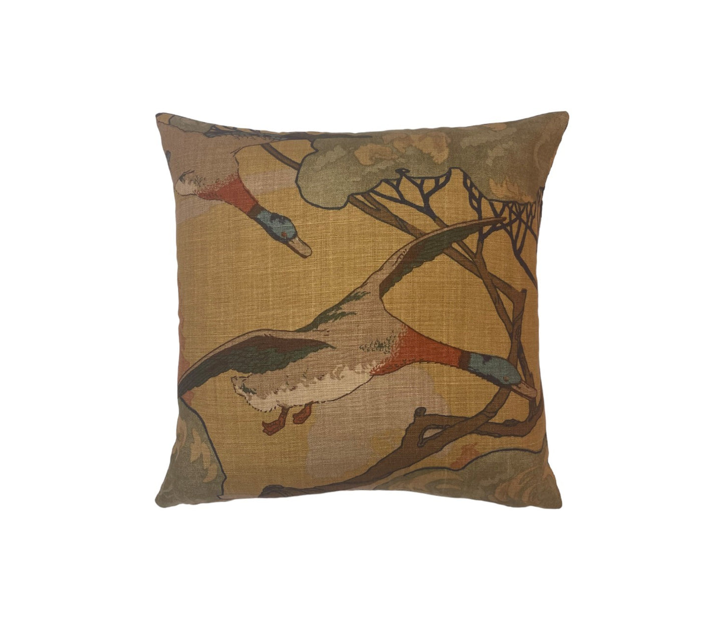 Mulberry Flying Ducks Cushion