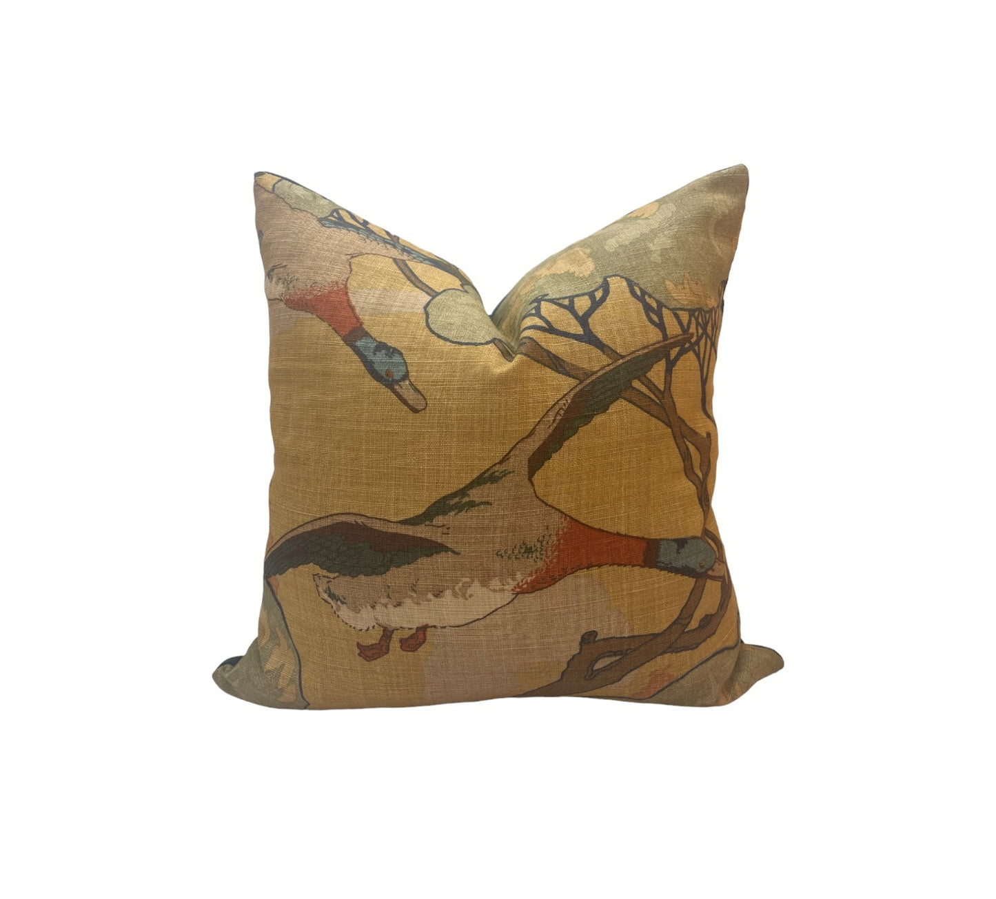 Mulberry Flying Ducks Cushion