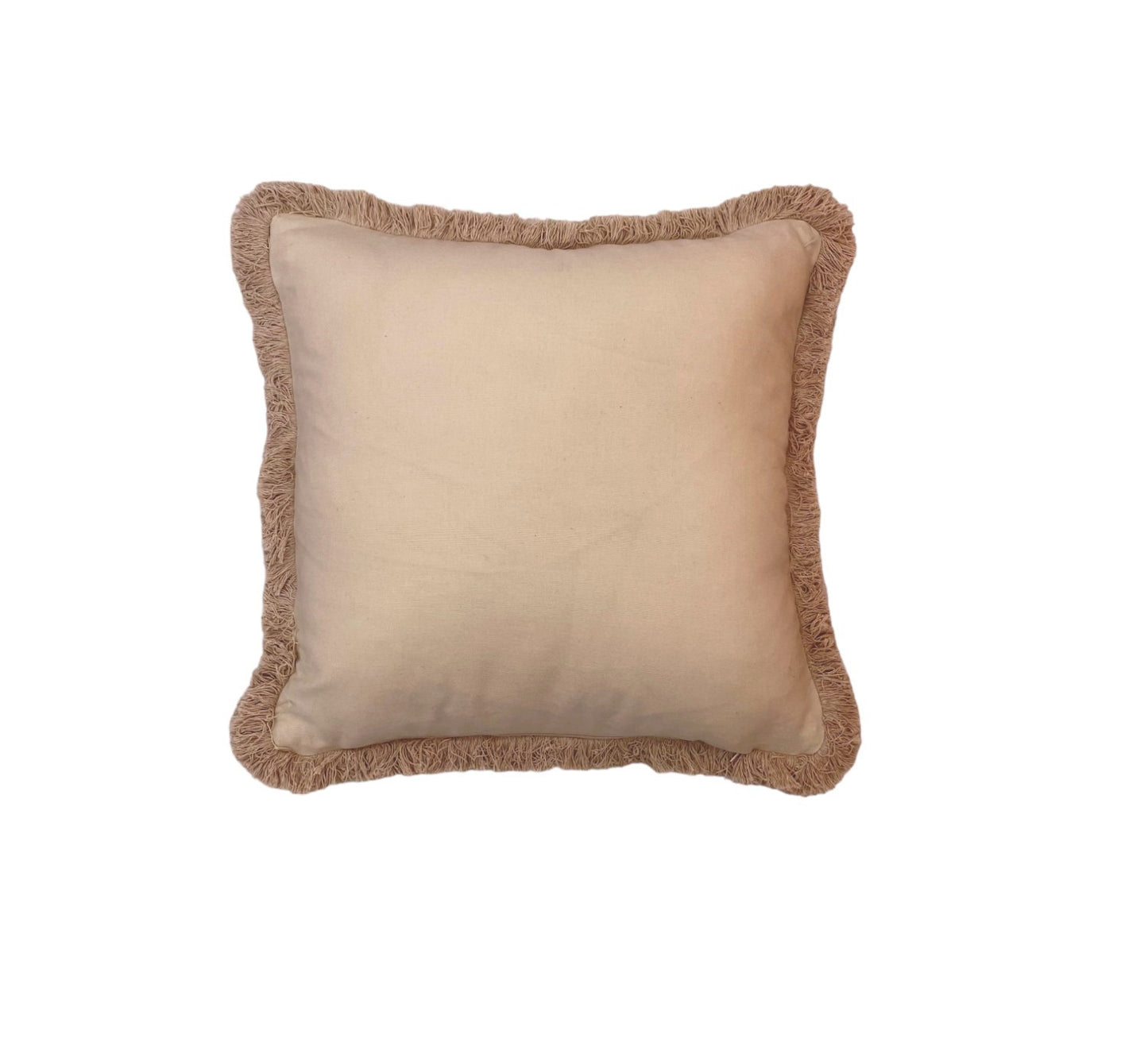 Alison Gee Ottoman Trail Wine & Green Cushion - Upstairs Downstairs Interiors