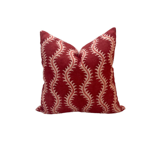 Linwood Helter Skelter Cherry Cushion | Made to Measure