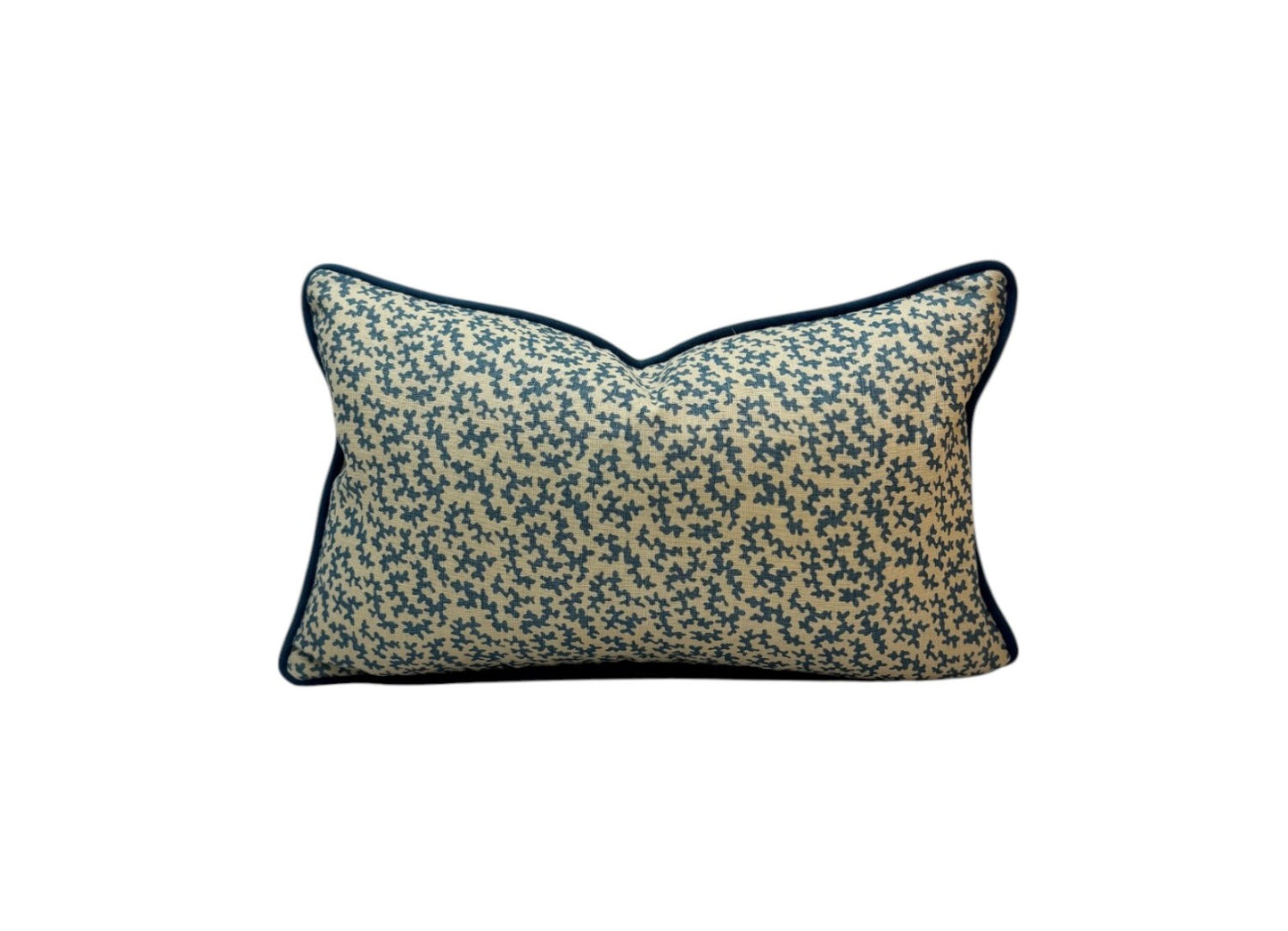Sibyl Colefax Seaweed Teal Rectangle Cushion
