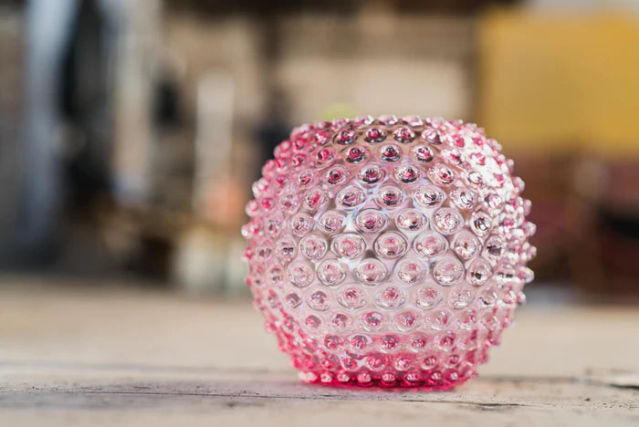 Rosaline Hobnail Vase