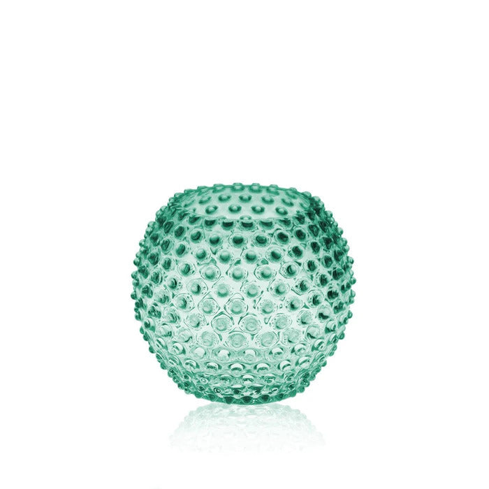 Beryl Hobnail Vase