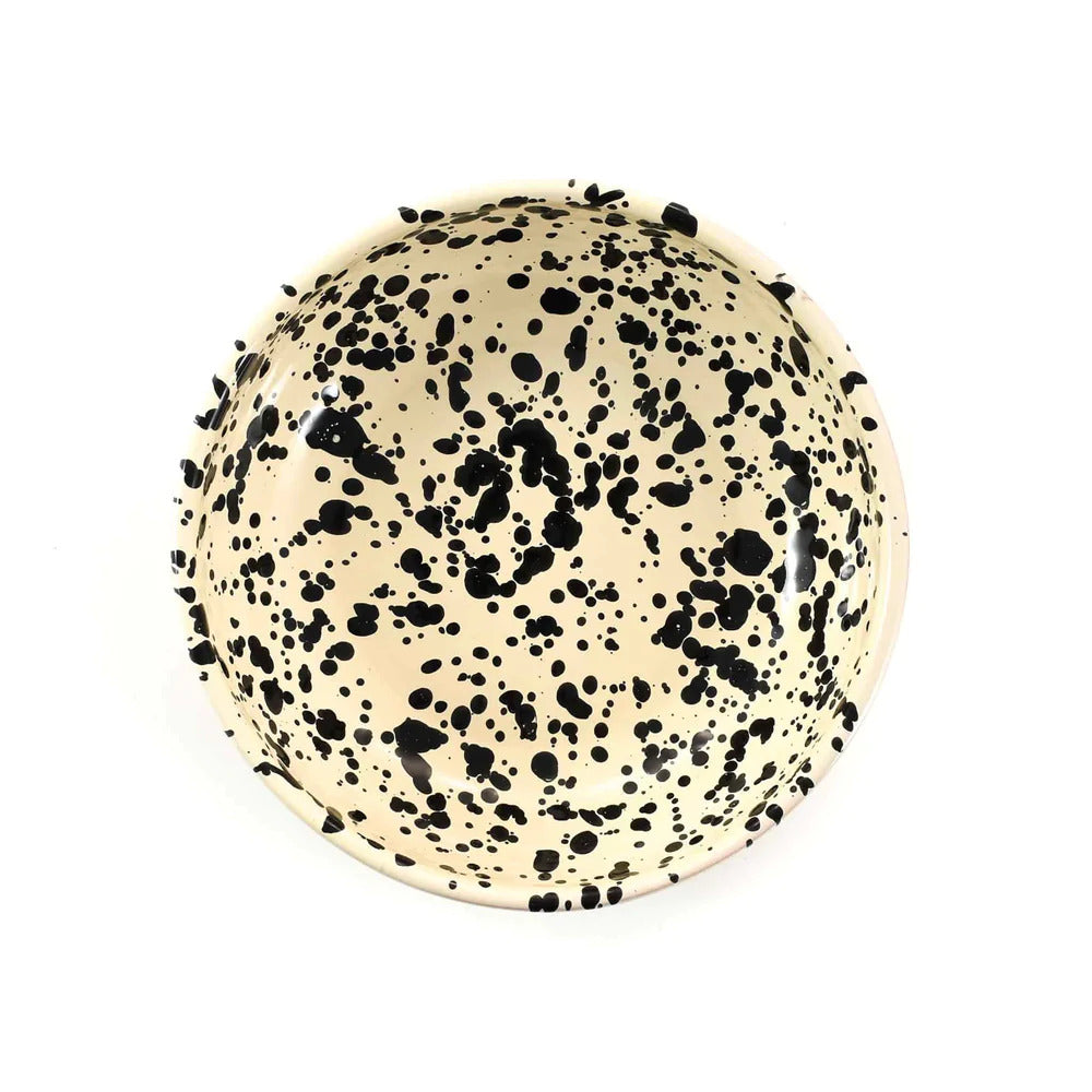 Black Splatter Bowl