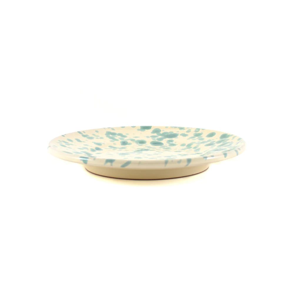 Aquamarine Splatter Side Plate