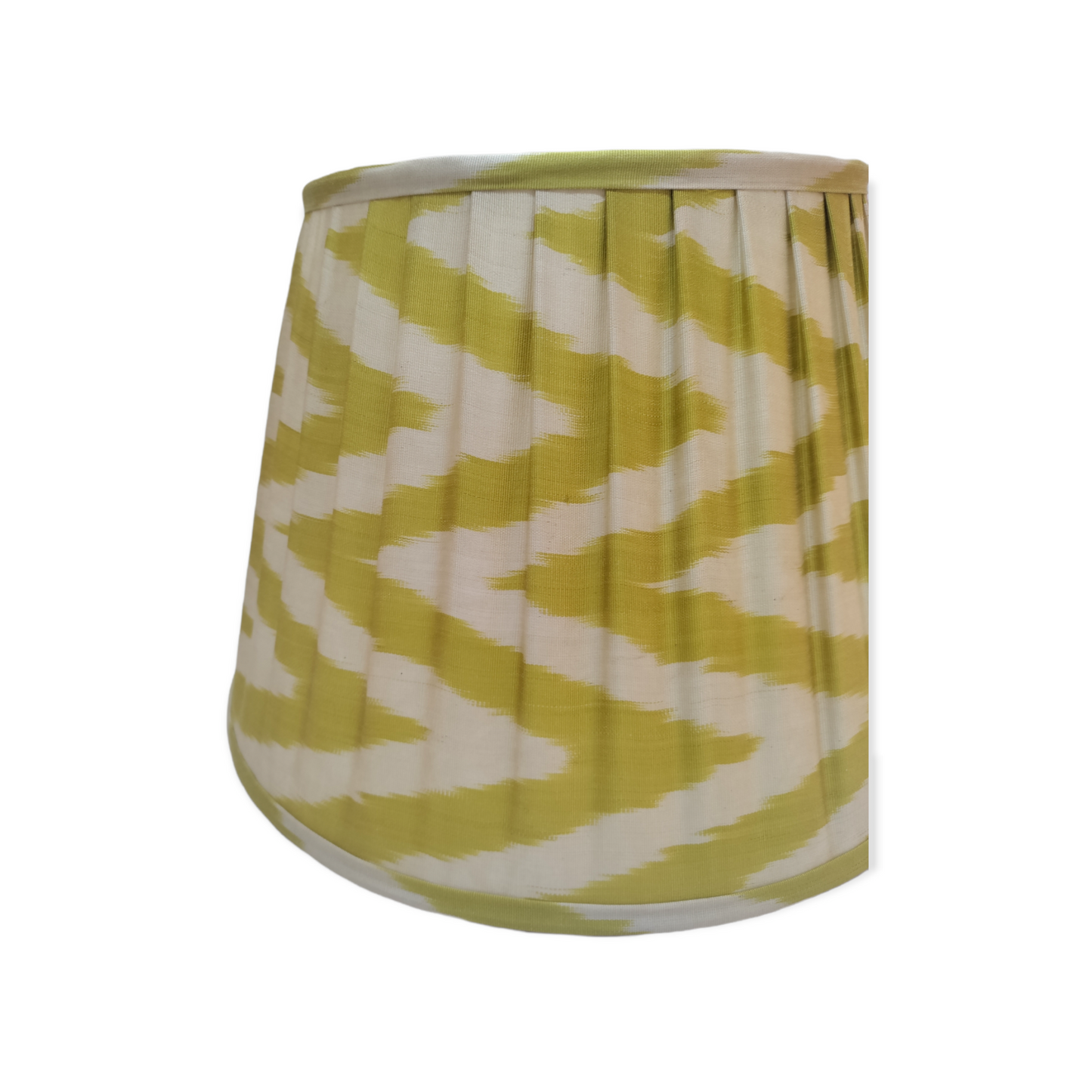 Zest Silk Ikat Lampshade - Upstairs Downstairs Interiors