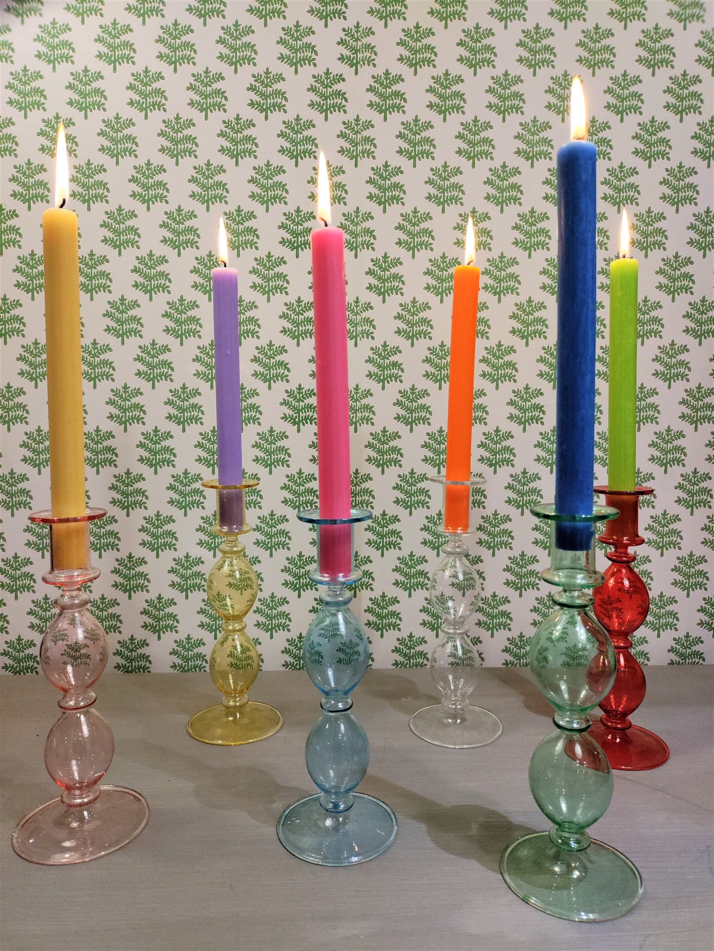 Short Bubble Candle Holder - Upstairs Downstairs Interiors
