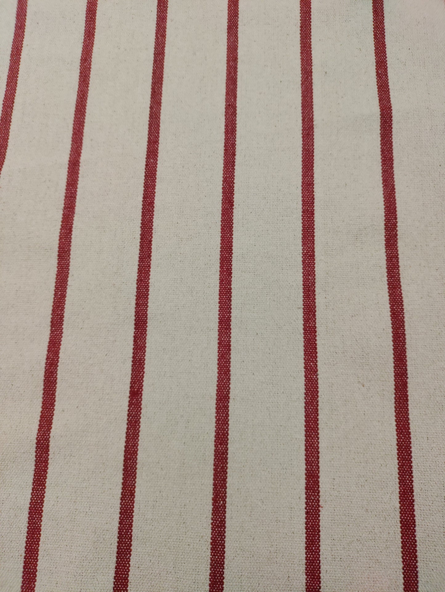 Austin Stripe - Red - Upstairs Downstairs Interiors