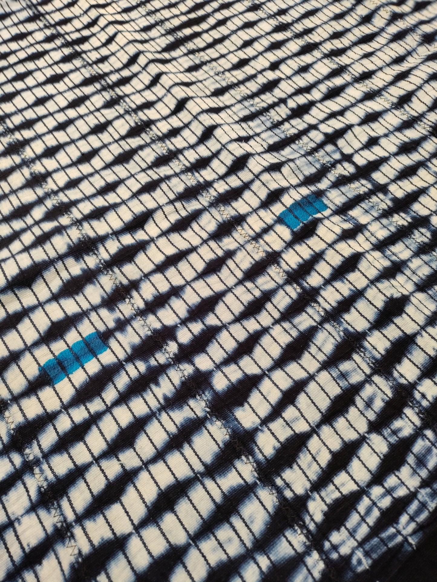 Denim Traditional Mudcloth - Upstairs Downstairs Interiors