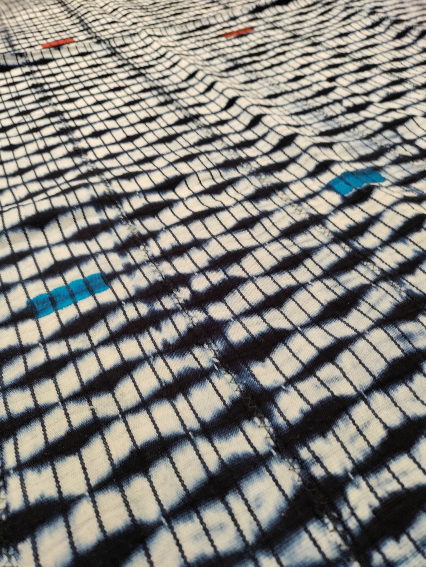 Denim Traditional Mudcloth - Upstairs Downstairs Interiors