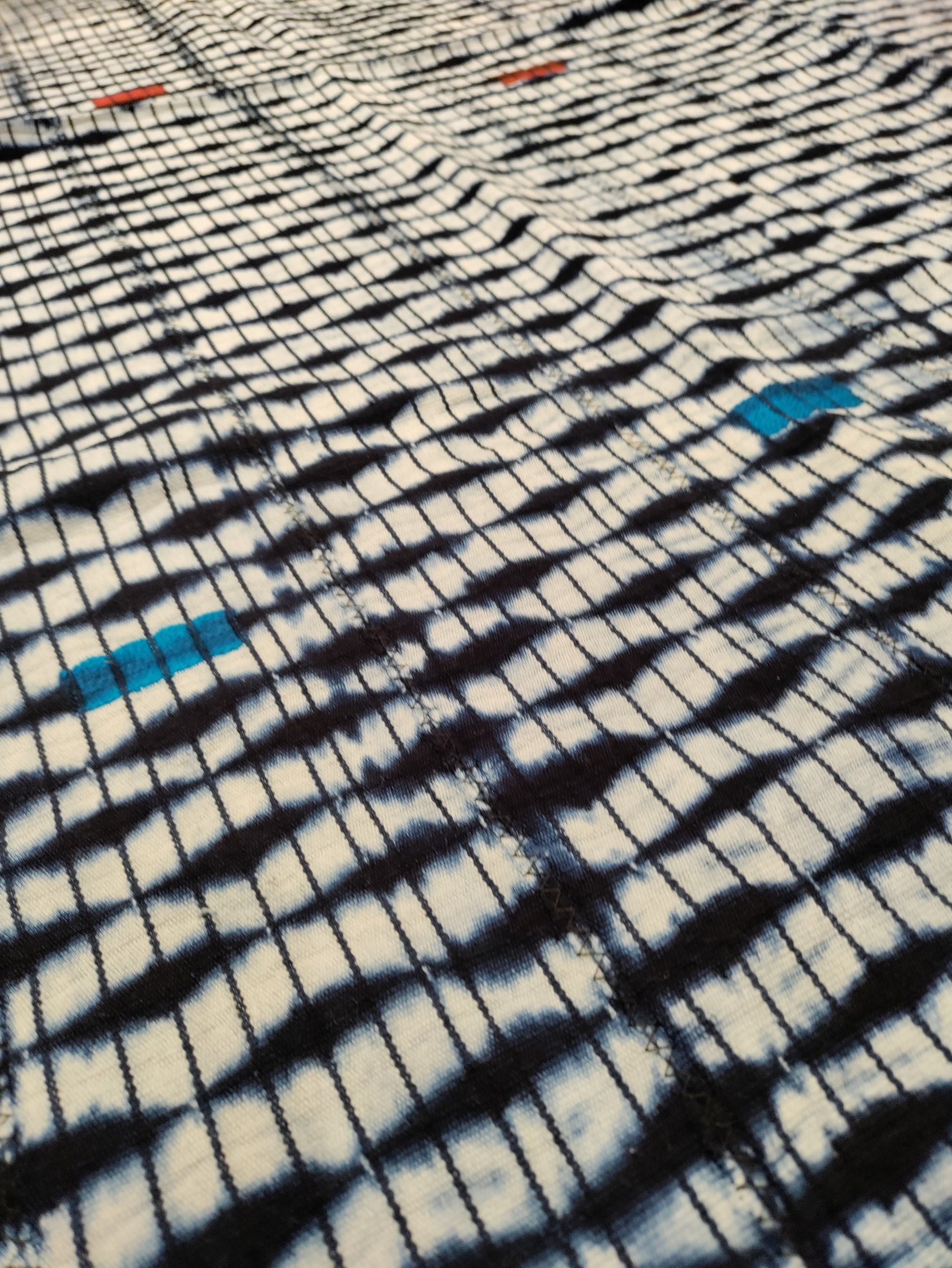 Denim Traditional Mudcloth - Upstairs Downstairs Interiors