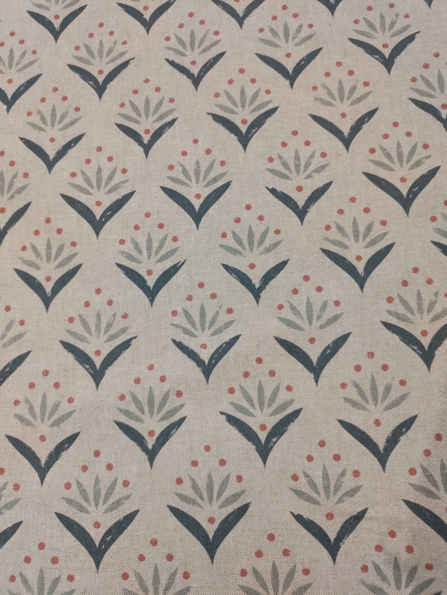 Berry Block Print - Upstairs Downstairs Interiors