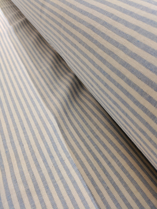 Baby Blue Coast Stripe - Upstairs Downstairs Interiors