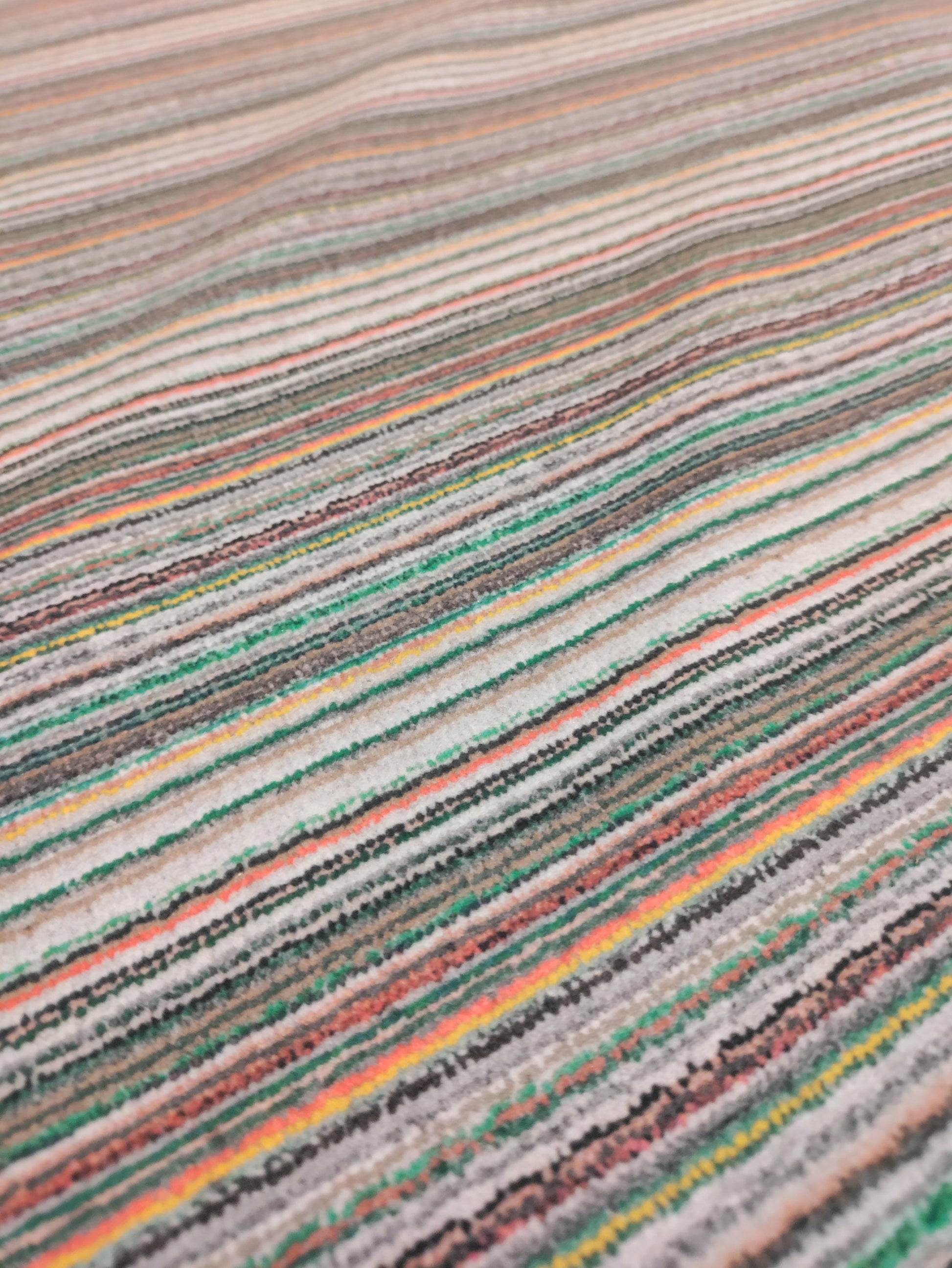 Forest Stripe Velvet - Upstairs Downstairs Interiors