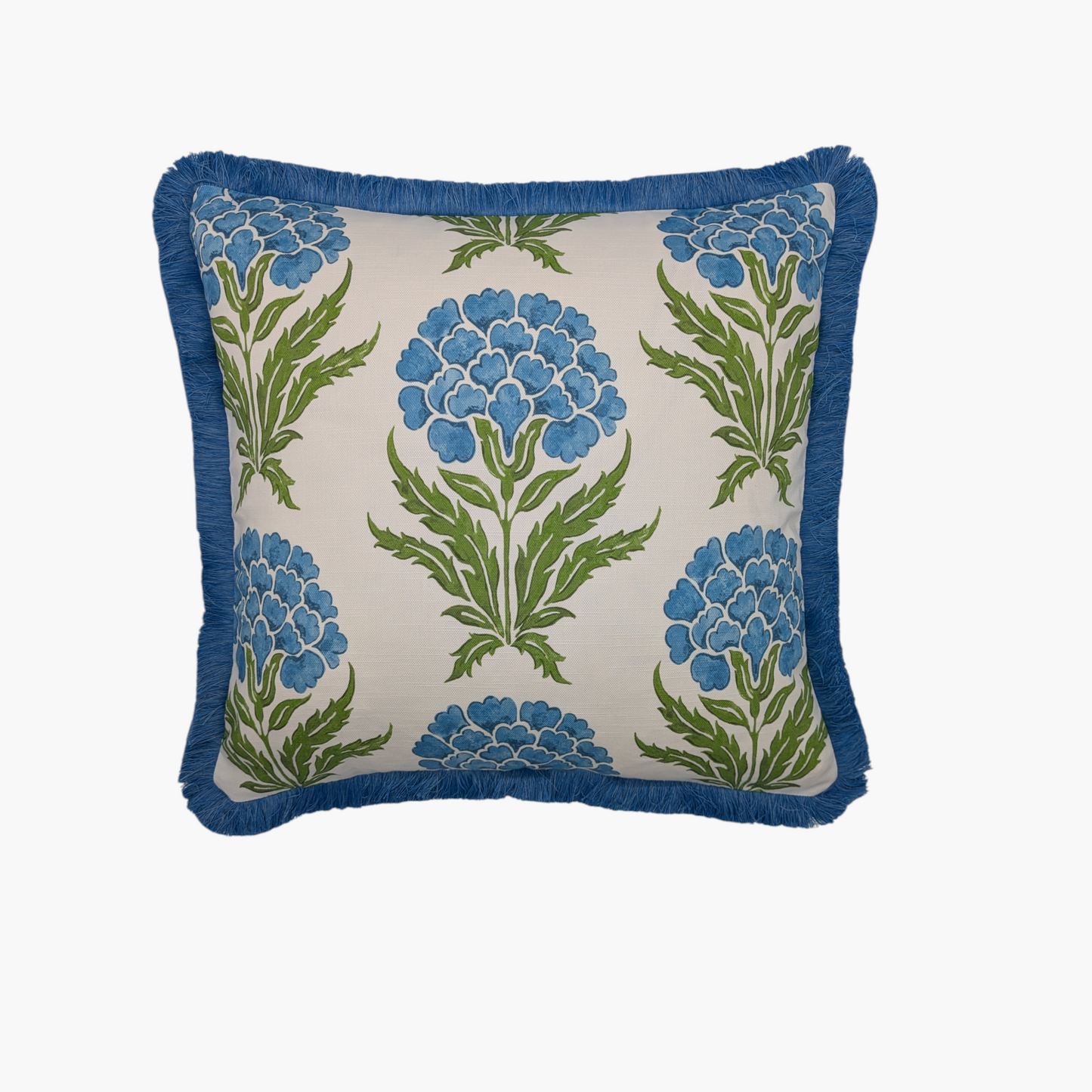 Alison Gee Jade Bright Blue Cushion - Upstairs Downstairs Interiors