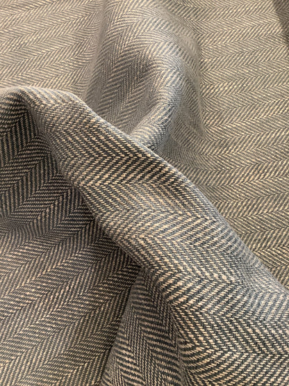Powder Blue Herringbone