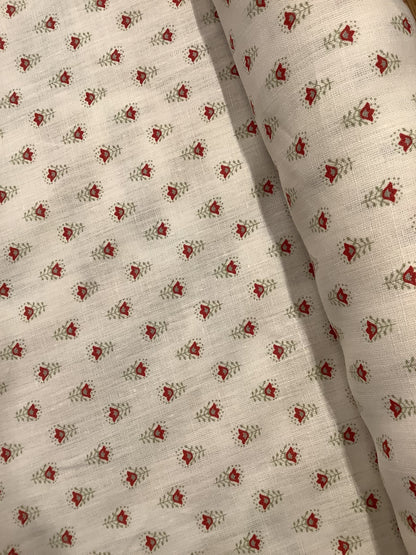 Ernest & Matilda Small Flowers Green