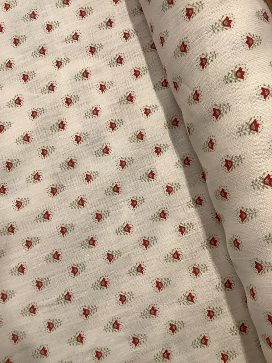 Ernest & Matilda Small Flowers Green