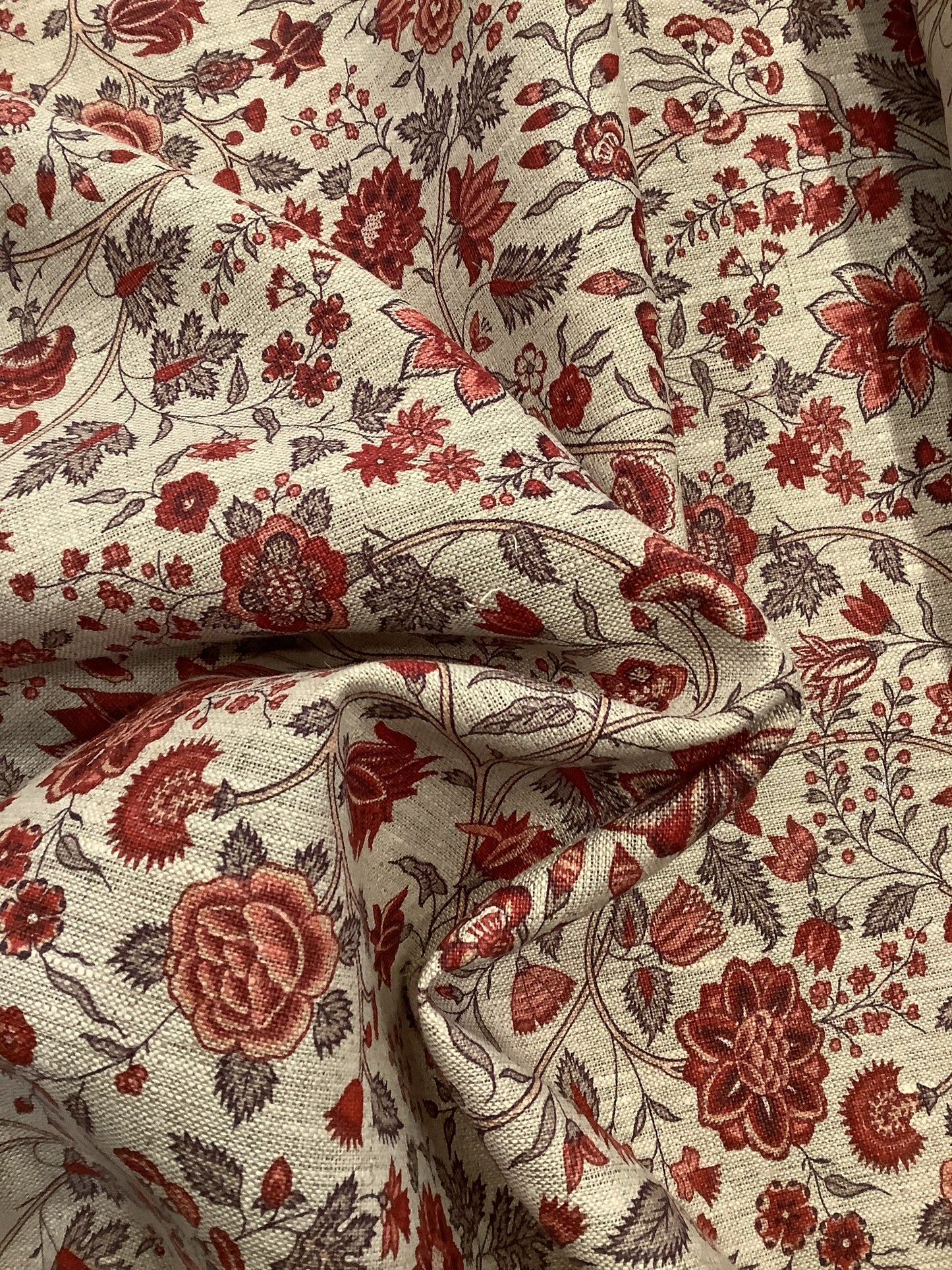 Terracotta Block Print