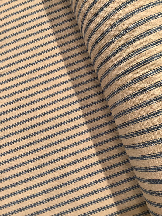 Blue Hampton Ticking