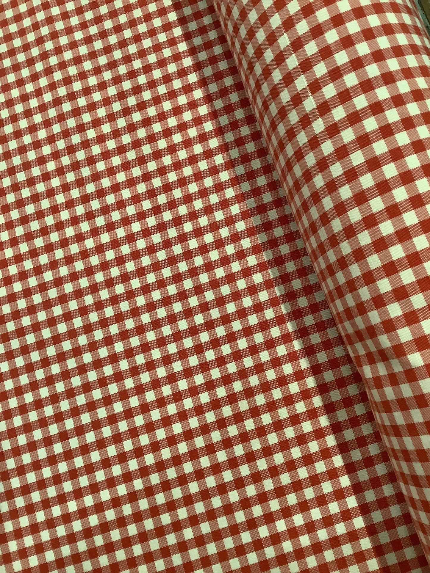 Red Gingham Check