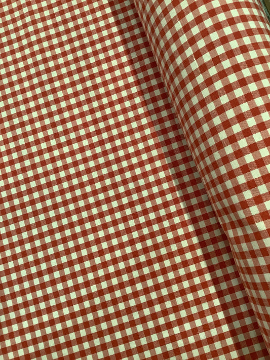 Red Gingham Check