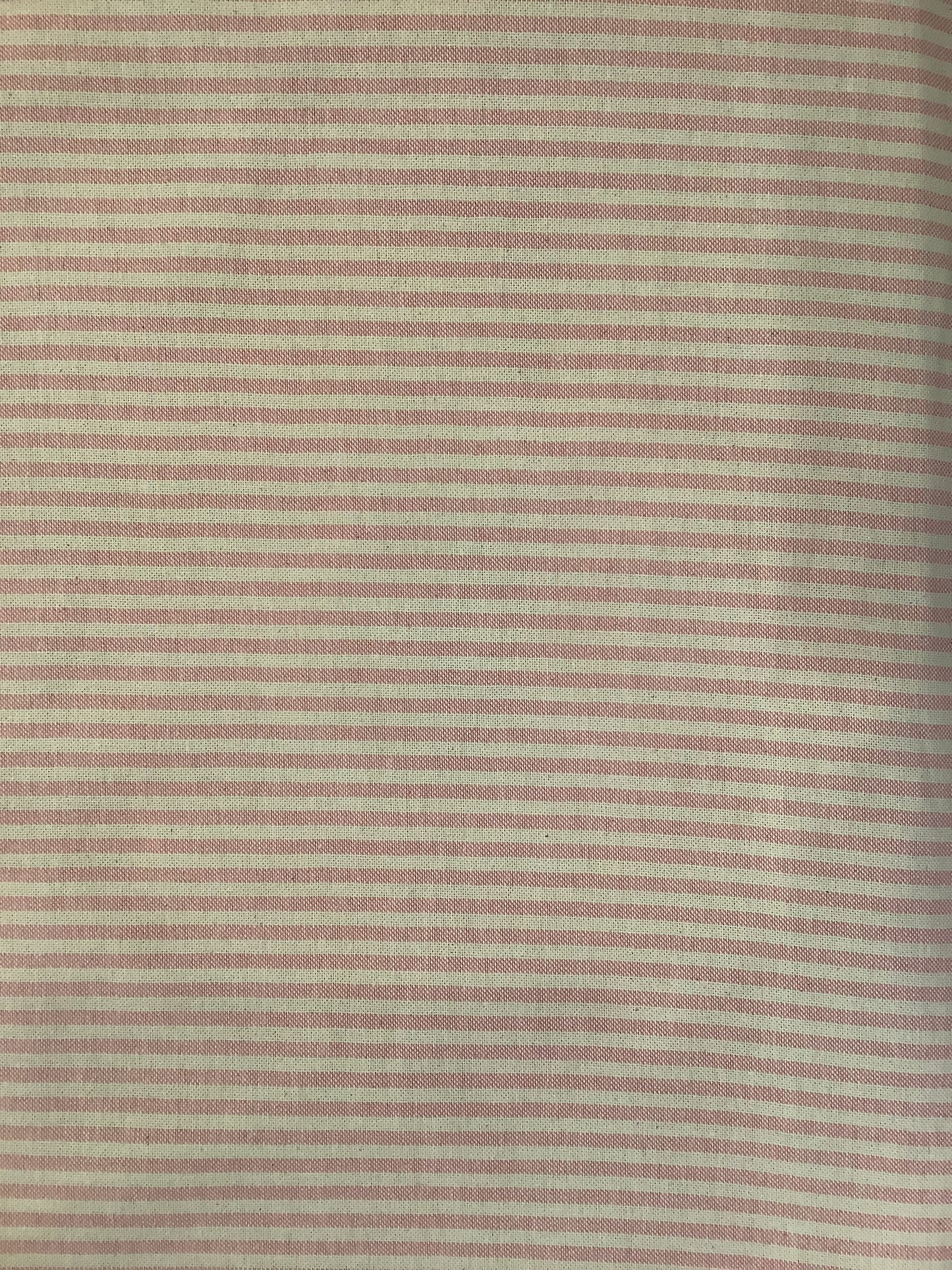 Rose Pink Coast Stripe - Double Width - Upstairs Downstairs Interiors