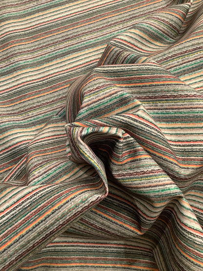 Forest Stripe Velvet