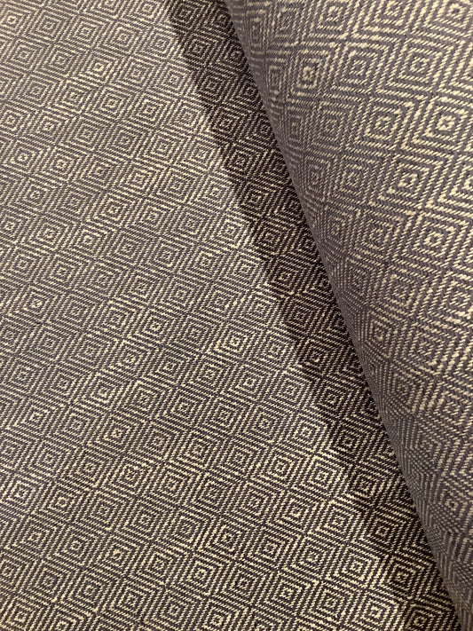 Navy Blue Geometric Weave