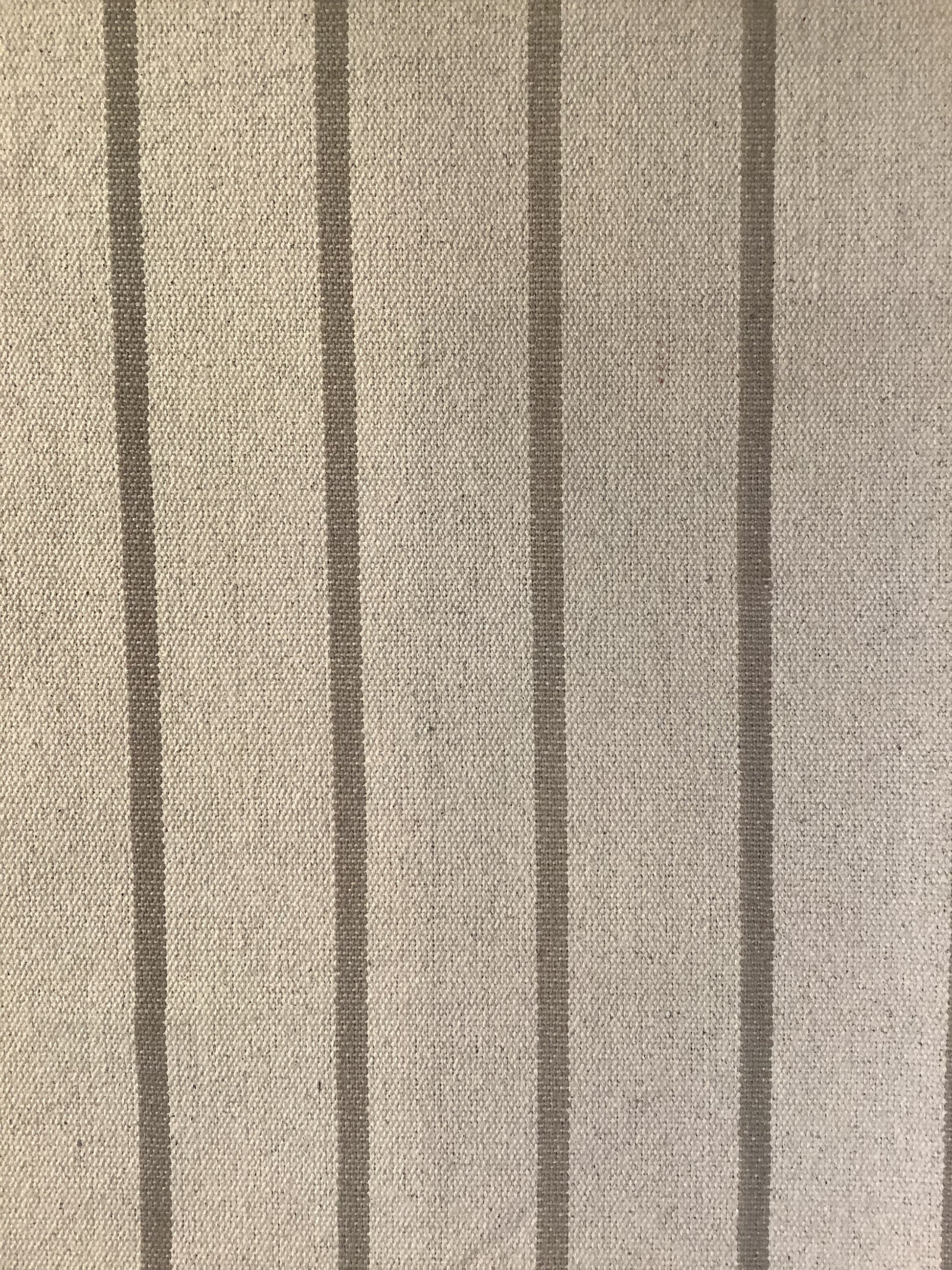 Austin Stripe - Natural - Upstairs Downstairs Interiors