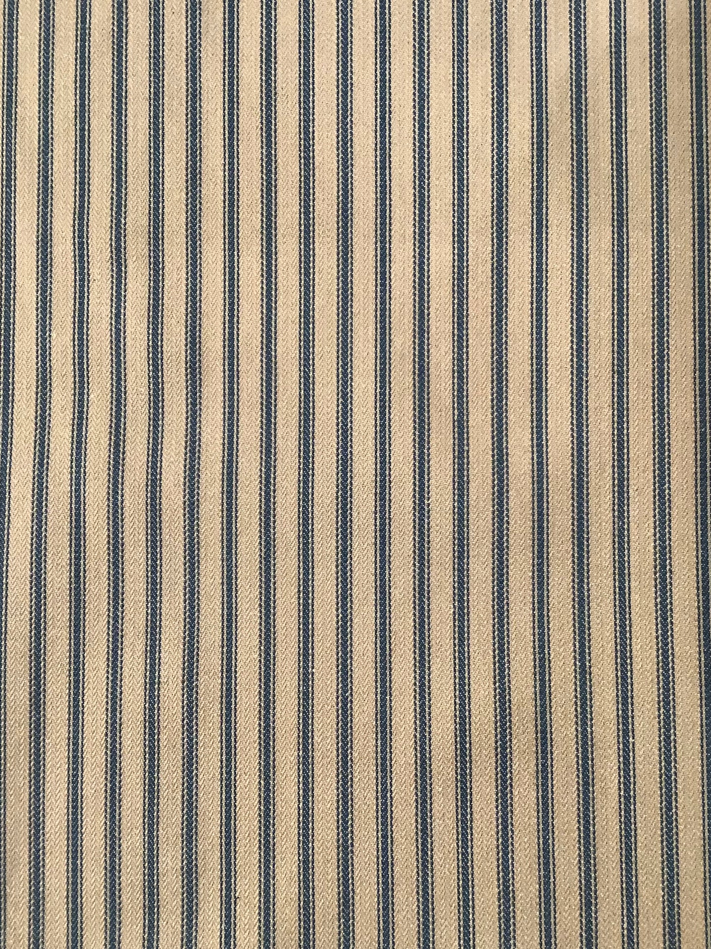 Blue Hampton Ticking