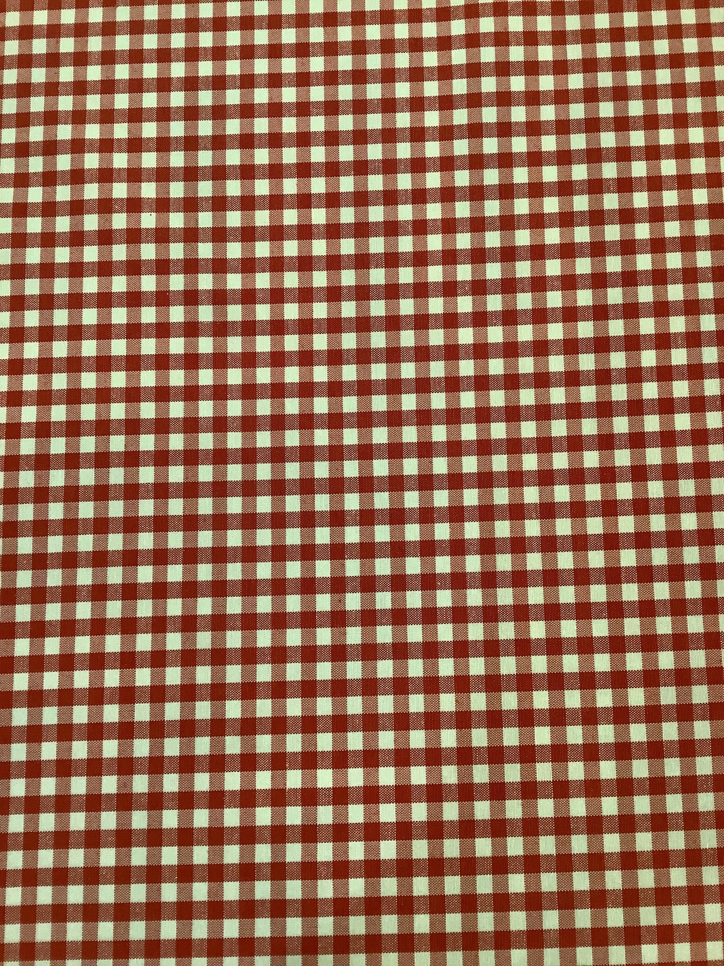 Red Gingham Check
