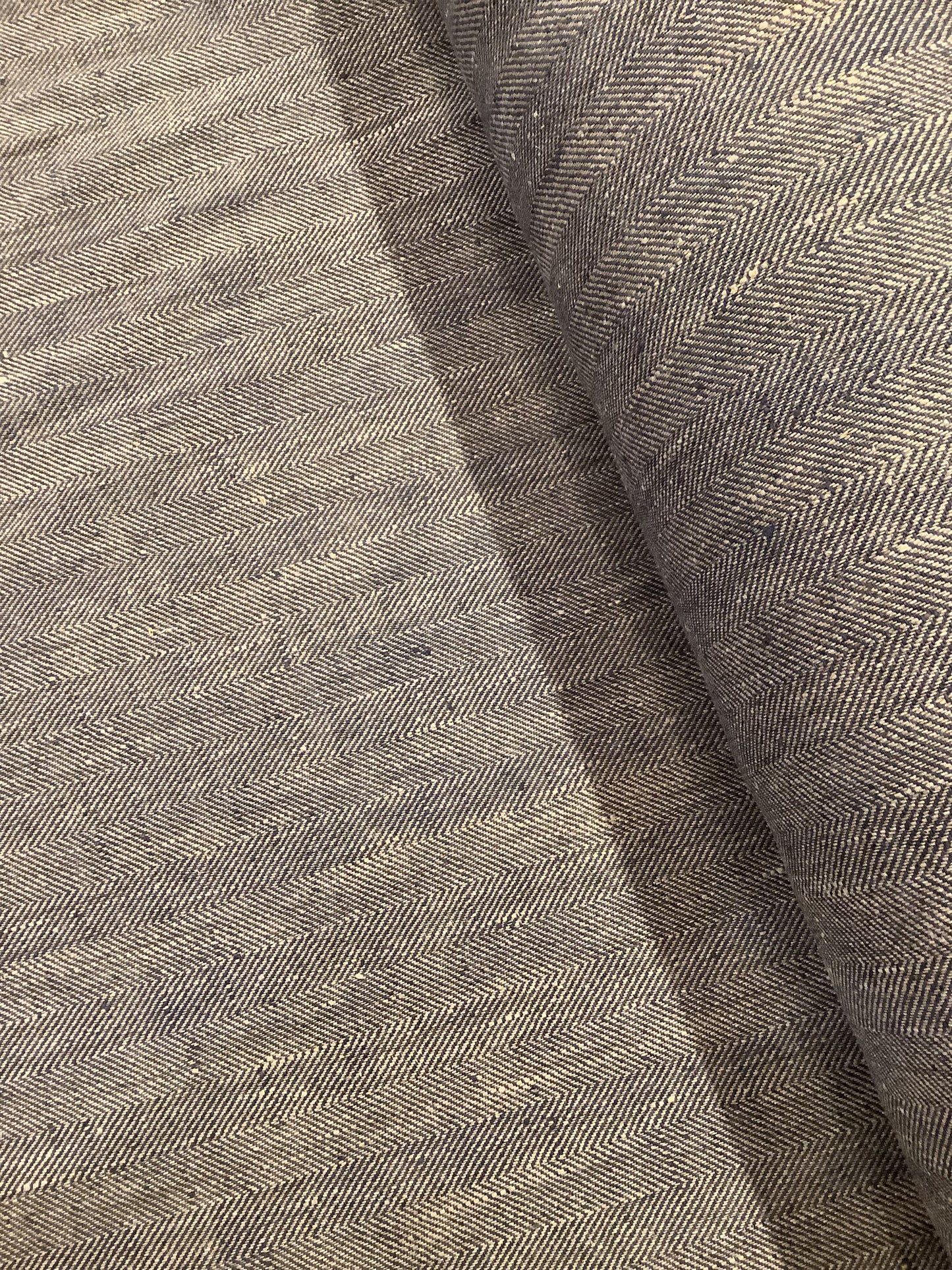 Navy Herringbone