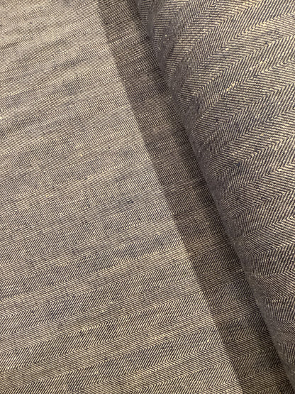 Navy Herringbone